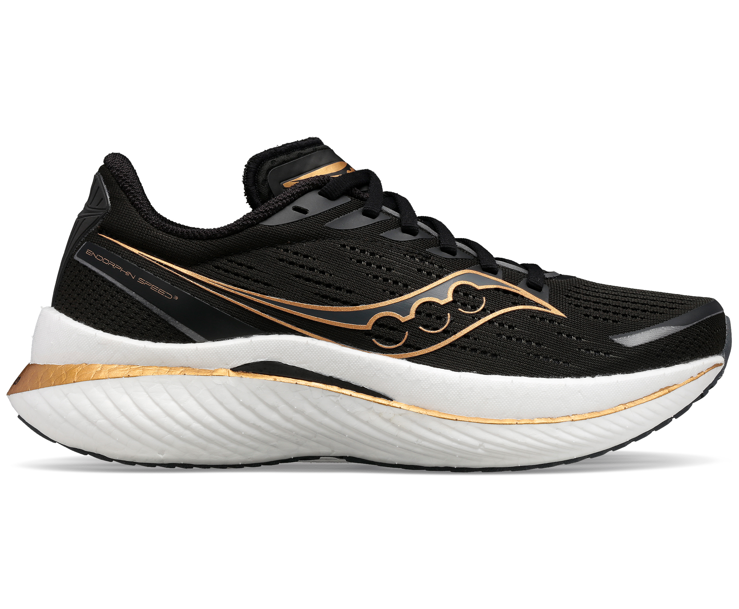 C Saucony Endorphin Speed 3, Black/Gold Men main image 2