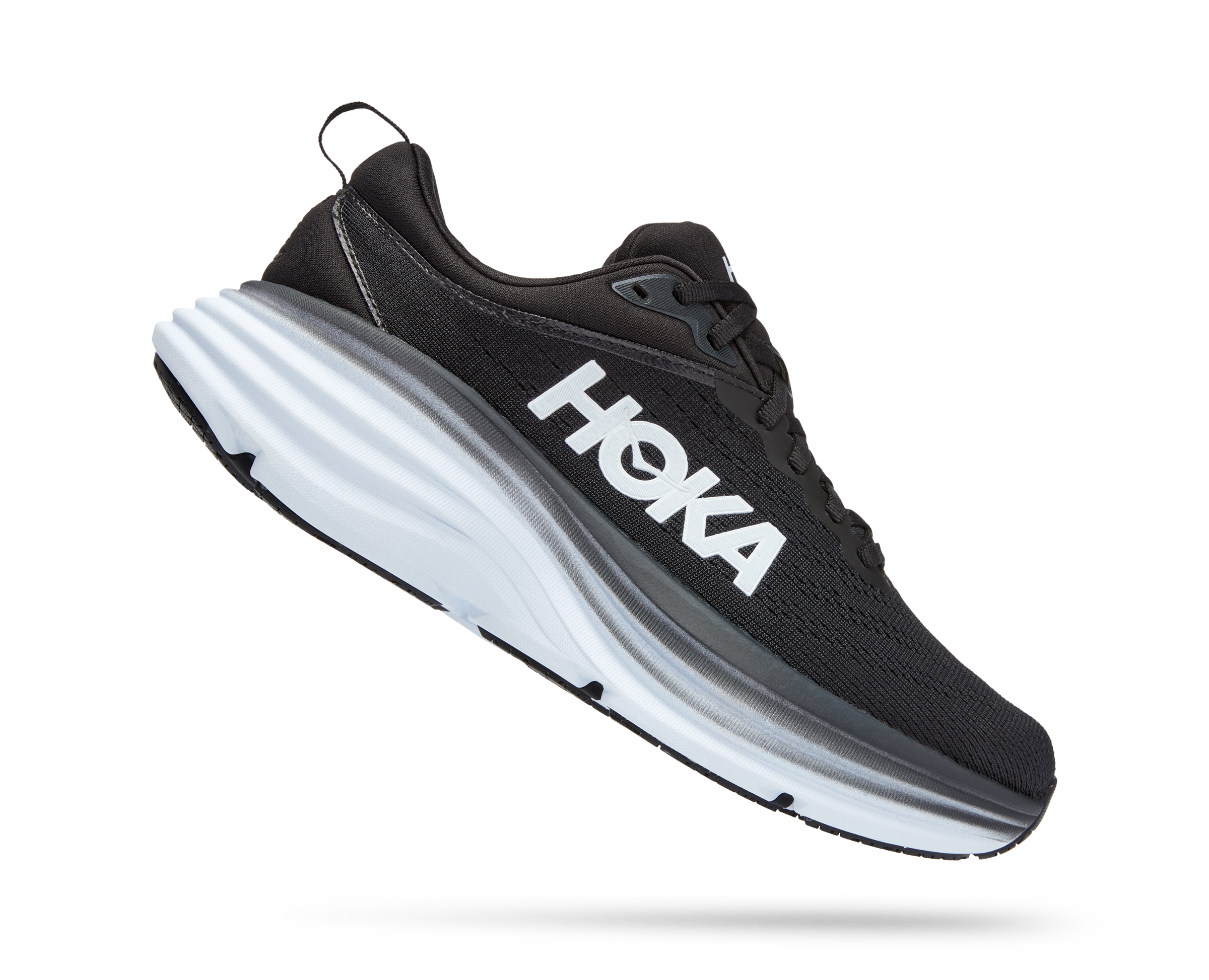 Hoka Women's Bondi 8 Black/White