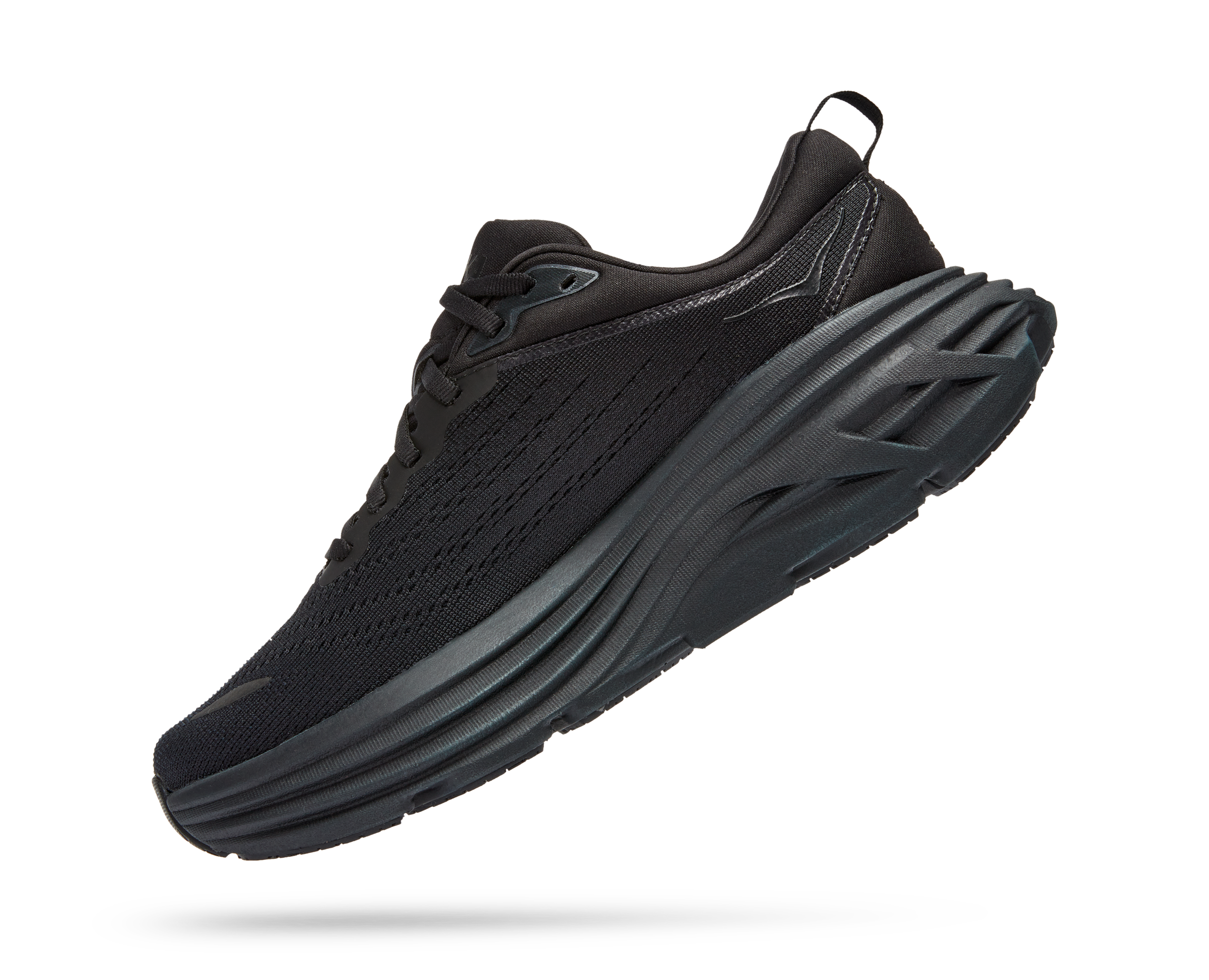 HOKA WOMEN'S BONDI 8 (WIDE) Black/Black